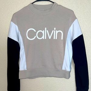 Calvin Klein cropped sweater size small!